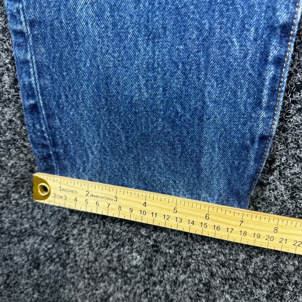 Levis 501 Original Fit Jeans Mens 32x30 Blue Denim Straight Leg 00501-0115